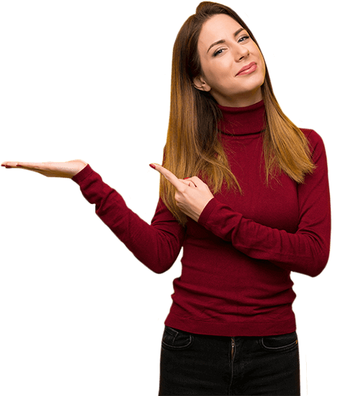 Femme dans site web pour Bijouteries