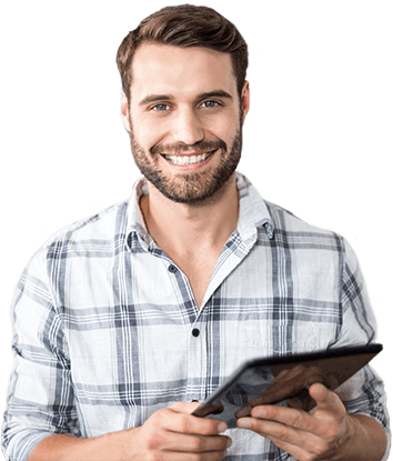 Homme dans site web pour Bijouteries